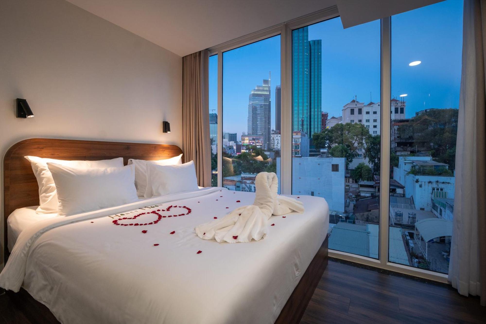 Hato Saigon Boutique Hotel & Rooftop Ho Si Minh-város Szoba fotó